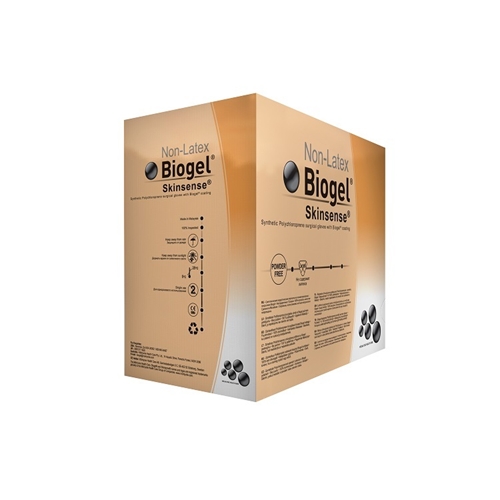 Handske op Biogel puderfri – 8,0 Skinsense – 50 st