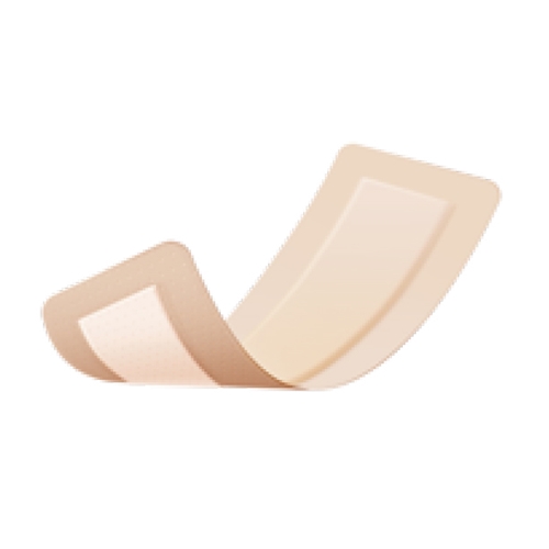 Tunt skumförband silikon FoamLite – 10x20cm Border Lite – 10 st
