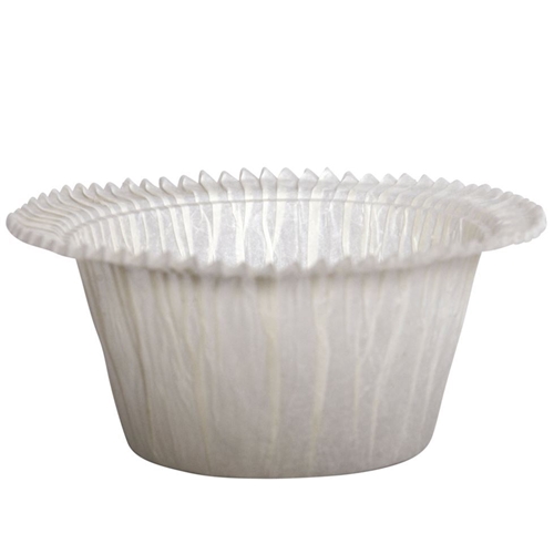 Muffinsform – Ø5cm H=3,5cm vit – 500 st