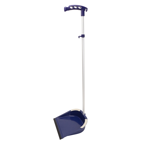 Sopskyffel med skaft MAX Klick – 80cm blå utan sopborste