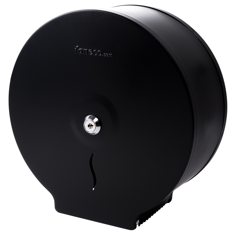 Toalettpappersdispenser – HIT – Svart