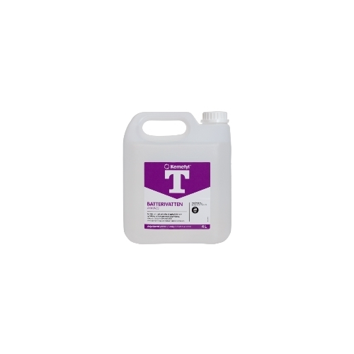 Batterivatten destillerat – 4L