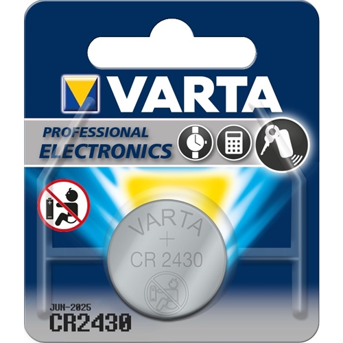 Batteri lithium 3V CR2430 – Varta