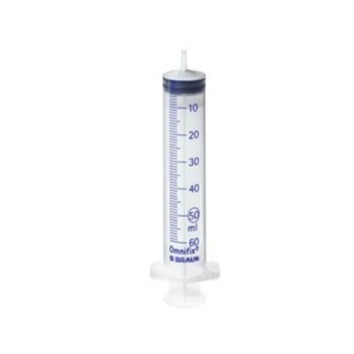 Spruta luer 3komp Omnifix – 50ml grad 1ml excentr – 100 st
