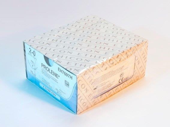 Prolene 10-0 GS-12, 30cm, EH7598G /1dz