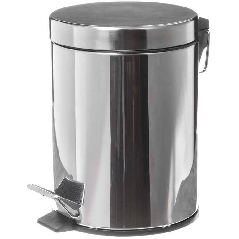 Soptunna med pedal ECO – 5L – Rostfritt stål