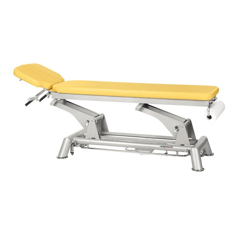 Elektrisk brits – 2-delad med hjul – Ansiktshål – TwinPillar-lift – 1 motor