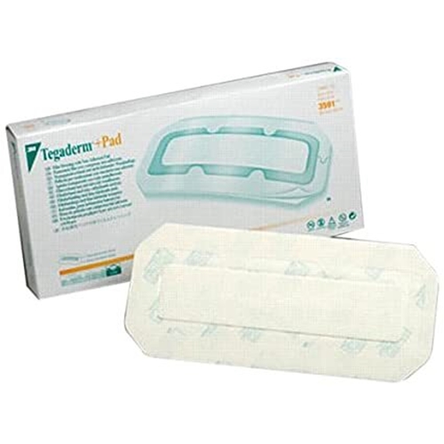 Sårfilm med dyna Tegaderm + Pad – 9x25cm (dyna 4,5x20cm) ram – 25 st