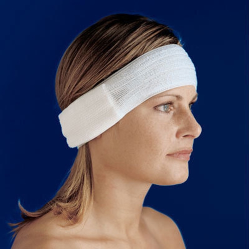 Pannband CareFix – vuxen elastiskt m ficka – 10 st