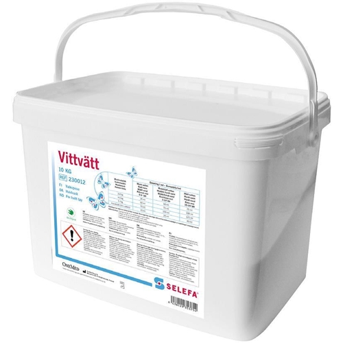 Tvättmedel pulver vittvätt – 10kg Selefa Bra miljöval