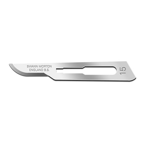 Knivblad op Swann-Morton – nr15 – 100 st