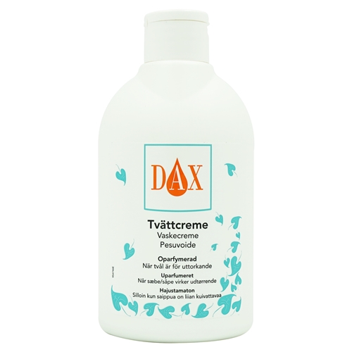 Tvättkräm Dax – 300ml oparfymerad pH 4,7