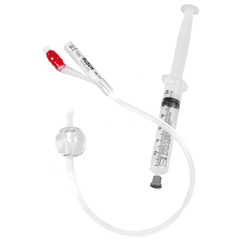Katetri 2-tie ruiskulla AquaFlate – 10ml ch20 40cm silikoni Nel – 5 kpl