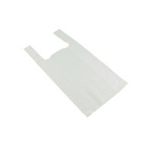 Bärkasse LD plast – 10L 220/120x450mm 30my vit – 500 st