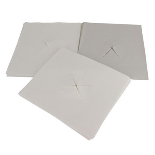 Underlägg papper nonwoven – 35x40cm för huvuddyna x-cut – 500 st