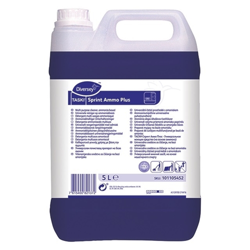 Grovrengöring Sprint Ammo Plus – 5L parfymerad pH11 W1779 – 2 st