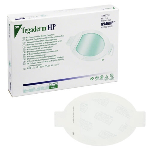 Sårfilm Tegaderm HP – 10×11,5cm oval m ram – 50 st