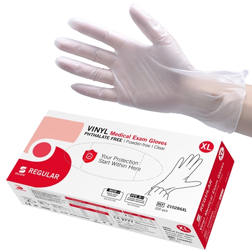 Handske us vinyl Selefa pf – XL ftalatfri AQL 1,5 – 100 st