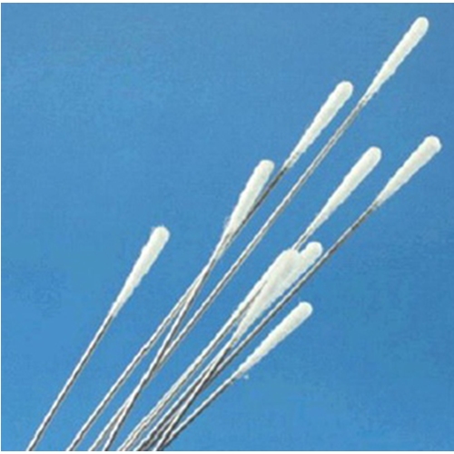 Öronpinne stål Microclean – 15cm m bomull 2mm – 100 st