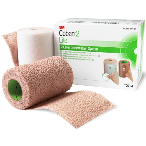 Kompressionsset Coban 2 Lite – 10cm 2-lager f ABPI ></noscript>0,5 – 8 st