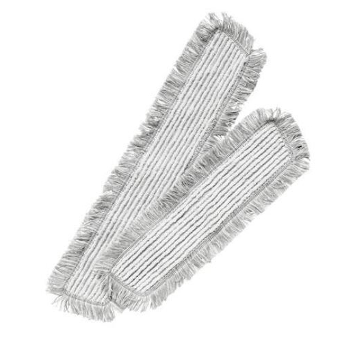 Mopp torr/fukt Glenta Ultra HD – 40cm grå/vit fransad kant – 50 st