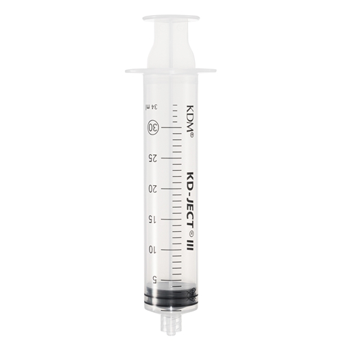 Spruta luerlock 3komp KD-Ject – 30ml grad 1ml centrerad – 50 st