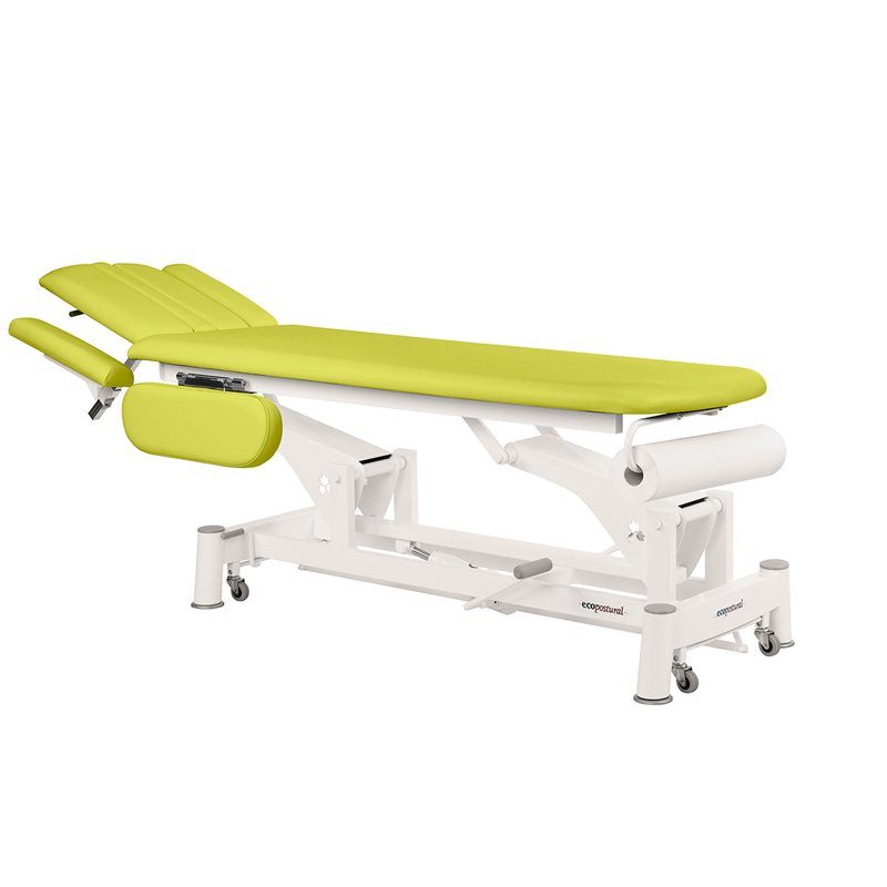 Hydraulisk brits – 2-delad med armstöd och hjul – Teknisk – TwinPillar-lift – Med armstöd Hydraulisk brits – 2-delad med armstöd och hjul – Teknisk – TwinPillar-lift – Med armstöd