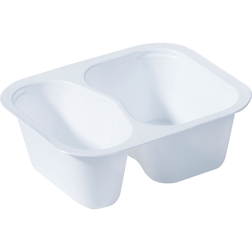 Form PP Duniform – 138x114x53mm 2-fack vit – 480 st
