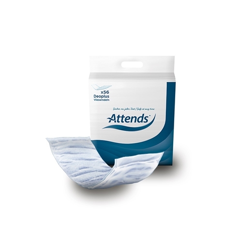 Inkontinensskydd rektangulärt – Attends Deo Plus 12x39cm – 280 st