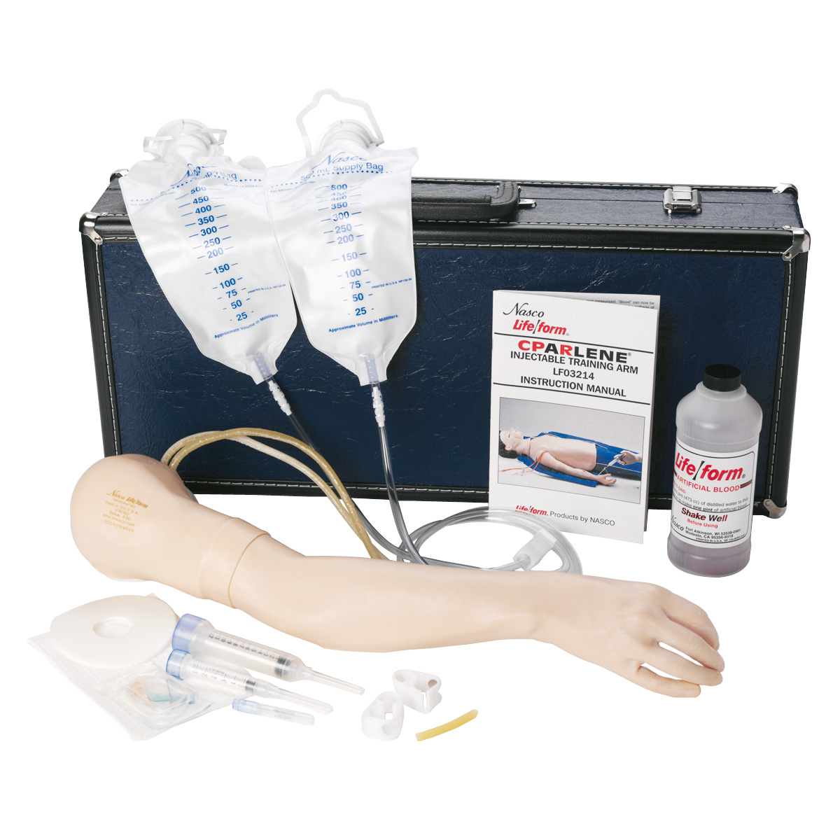 Intravenös injektionssimulator (höger arm) för patientvårdsdockorna Keri och Geri