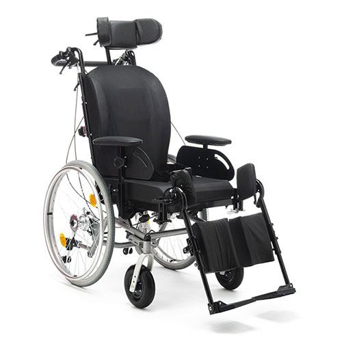 Multifunktionell rullstol med lutningsfunktion – 24″ hjul bak – G101R24