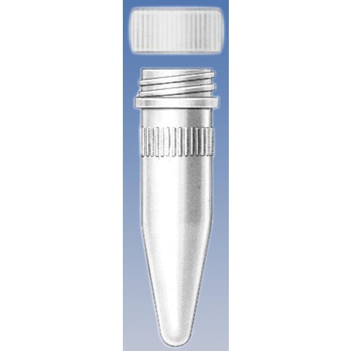 Kryorör konisk botten utan fot – 1,5ml PP – 100 st