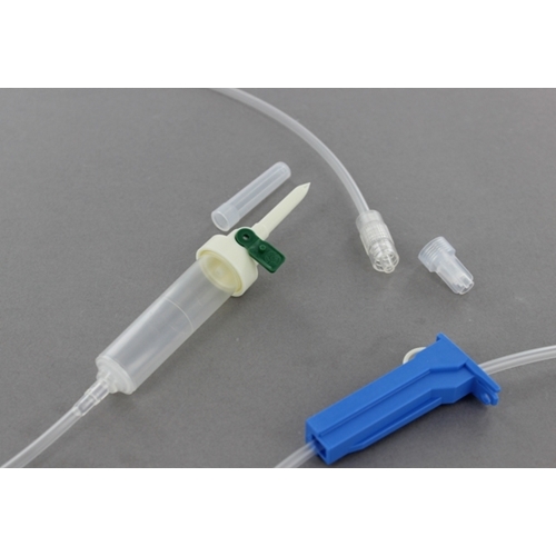 Infusions agg m luftn V86 GL – 320cm ventil Flowstop PVC fri – 80 st
