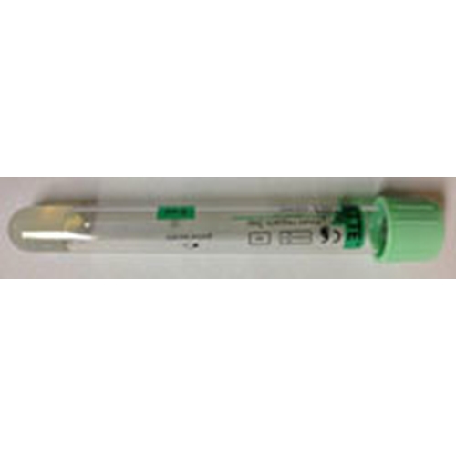 Vakuumrör VACUETTE transparent etikett – 7/5ml Li-Hep gel ljusgrön/gul – 50 st