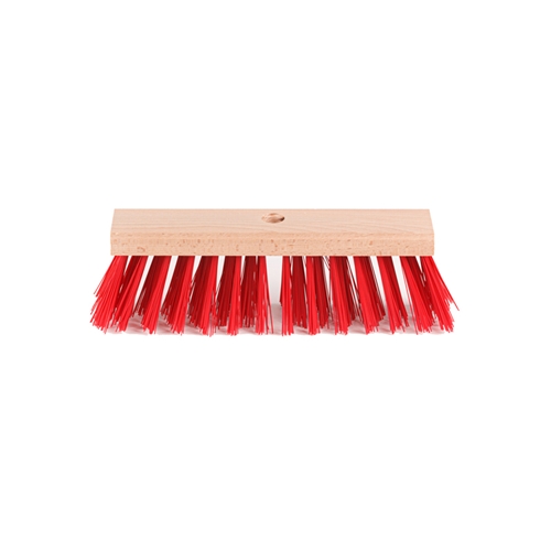 Piassavaborste MAX – 30cm röd PP plastborst