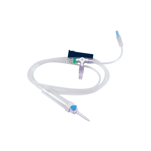 Infusionsaggregat med luftning evercare  – 180cm BCV lös 3vkr injmembran – 80 st