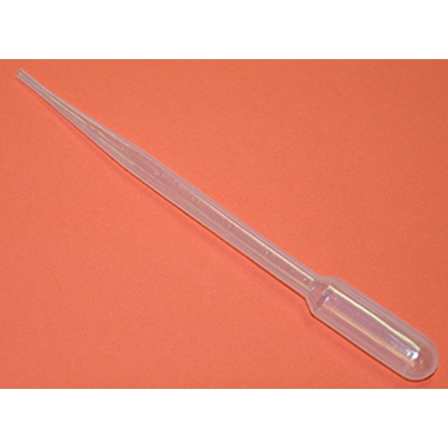 Pipett Pasteur plast  – 3,2ml dr 35-55µL 155mm bulk – 500 st