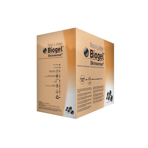Handske op Biogel puderfri – 7,0 Skinsense – 200 st