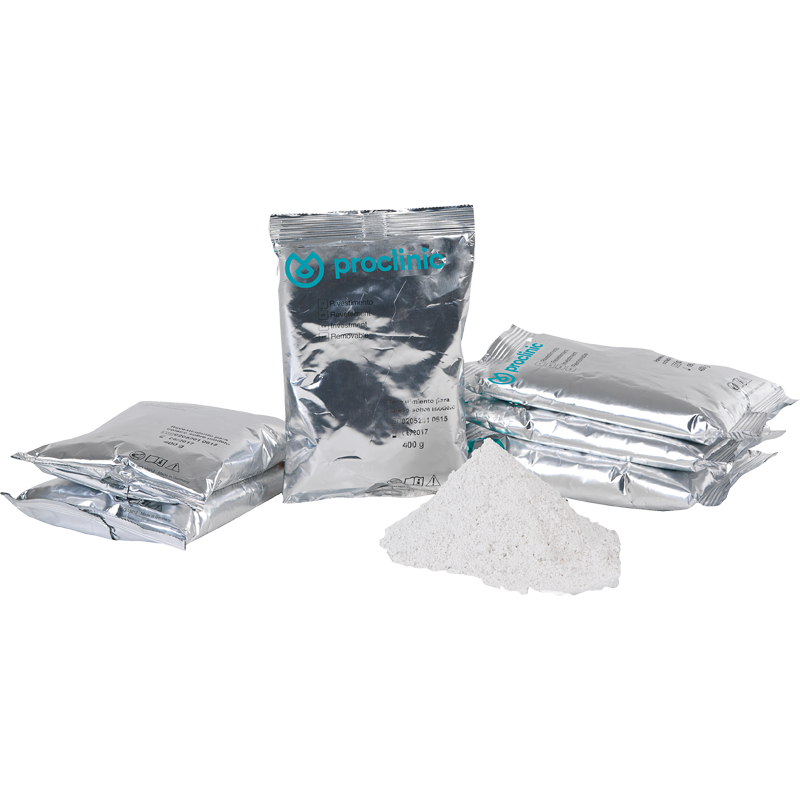 Rebaseringsmaterial för fasta proteser 30 x 160 g (4,8 kg) – PROCLINIC
