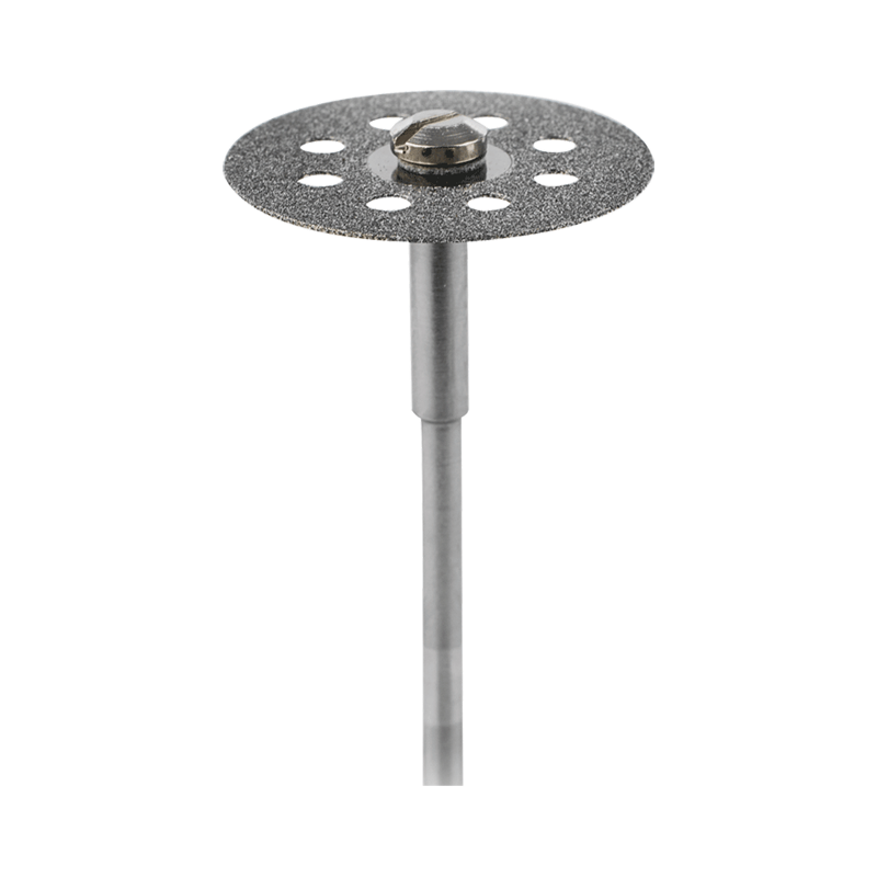 Ensidiga semi-flex diamantdiskar, perforerade 22 och 19 mm.