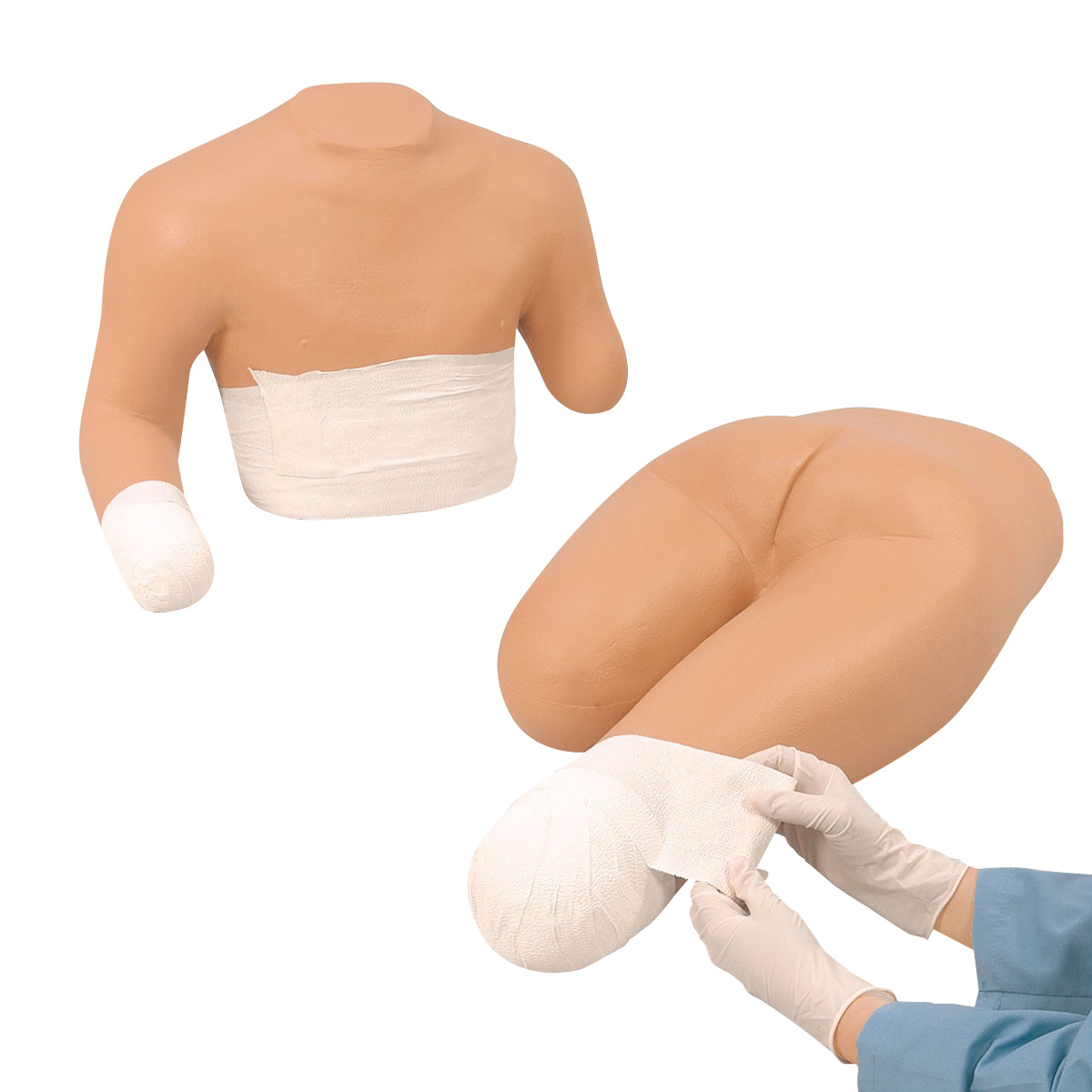 Bandagesimulator – Övre och nedre