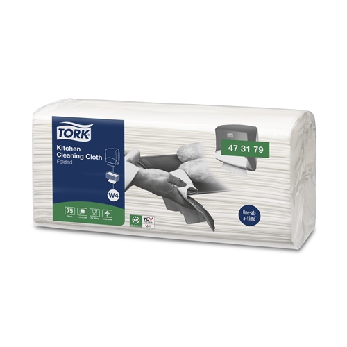 Torkduk Kök W4 Tork Premium – 35,5×41,5cm vit – 300 st