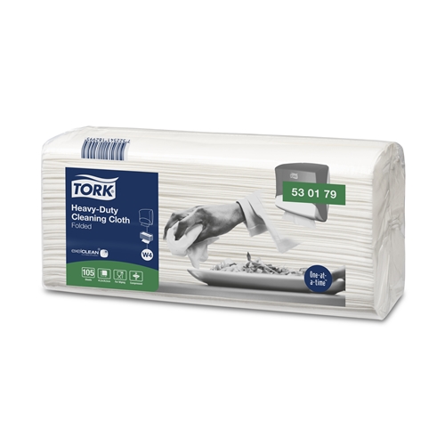 Torkduk W4 Tork Premium – 35,5×41,5cm vit kraftig – 420 st