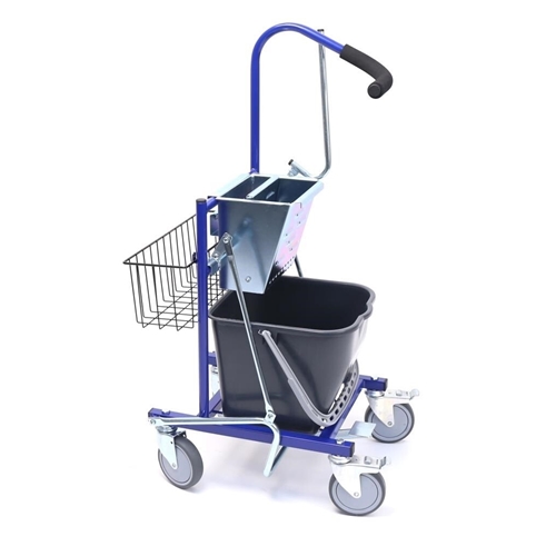 Svabbvagn Steelwringer m press – Kompl m hink,korg