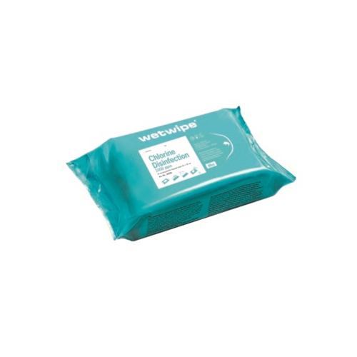 Desinfektionsduk klor engångs – 21x29cm Wet Wipe Chlorine Mini – 10 st