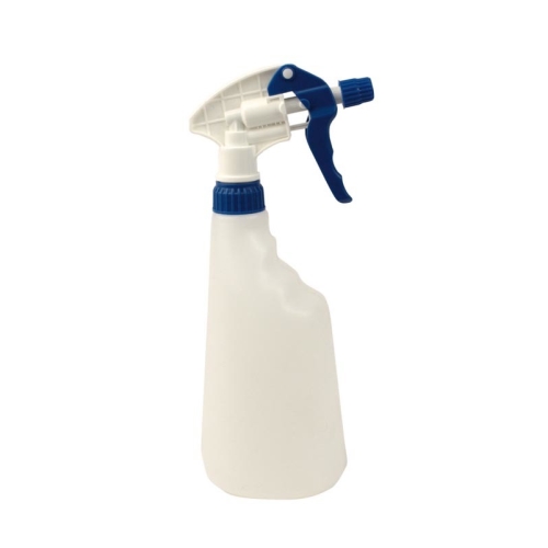 Sprayflaska med trigger – 600ml blå graderad