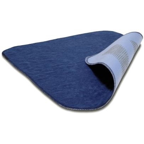 Sittskydd flergångs Absorba – 60x45cm blå velour+antihalk