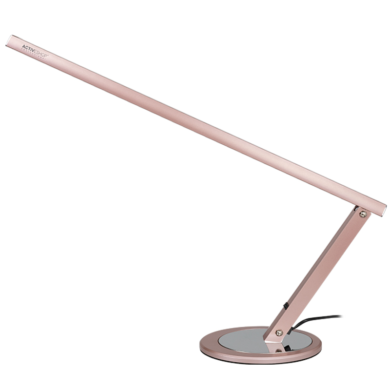 Skrivbordslampa – Slimmad modell – Roséguld