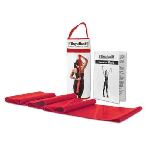 Träningsband Thera-Band – 2,5m medium röd