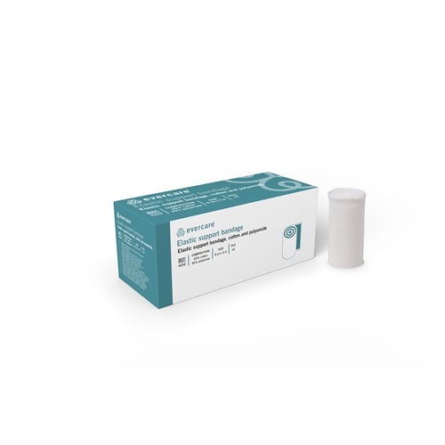 Stödbinda evercare – 8cmx4m bom/PA – 10 st